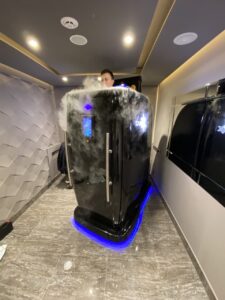 Image of partial body cryotherapy